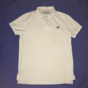 3 American Eagle polos